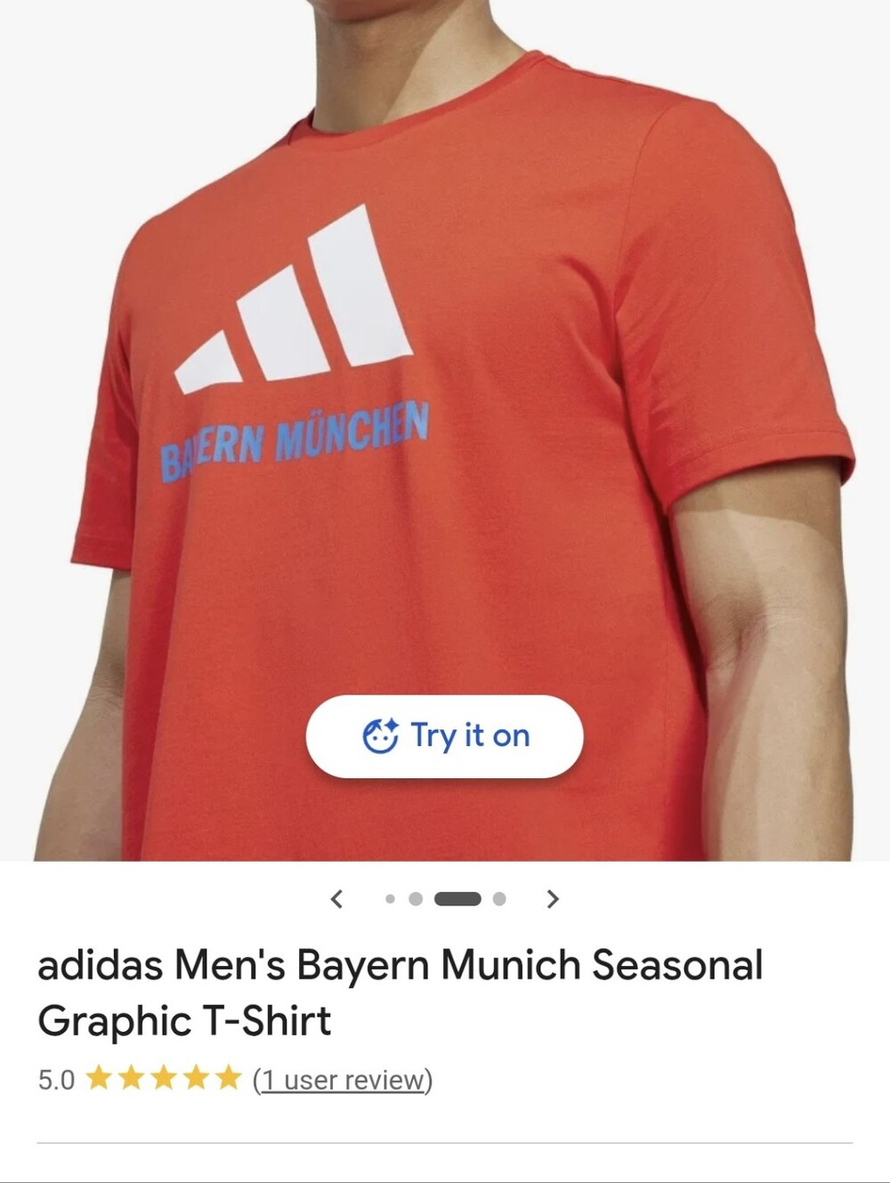 Adidas Red and White 3XL Tee - Picture 10 of 10